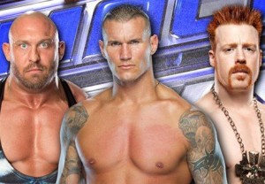 WWE Superstars Ryback(Left) Randy Orton (Center) and Sheamus (Right) to appear on WWE Smackdown coming to the Times Union.