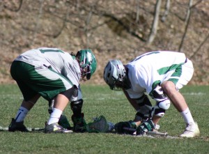 Lopano has improved his faceoff game and it showed against Mohawk Valley.