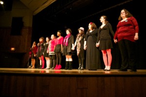 The all female cast consisted of Hudson Valley students as well as employees of the Unity House.