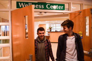 Students can seek out professional help in the Wellness Center
