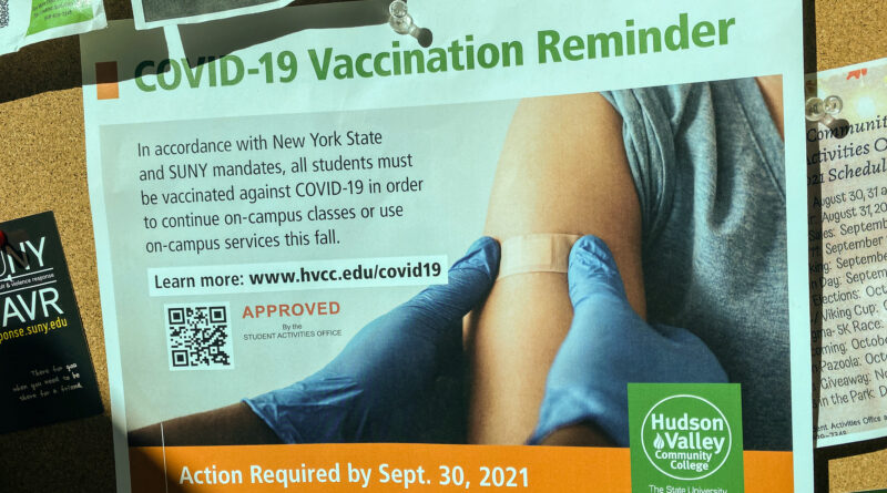 Unvaccinated students unenrolled from HVCC with no refund